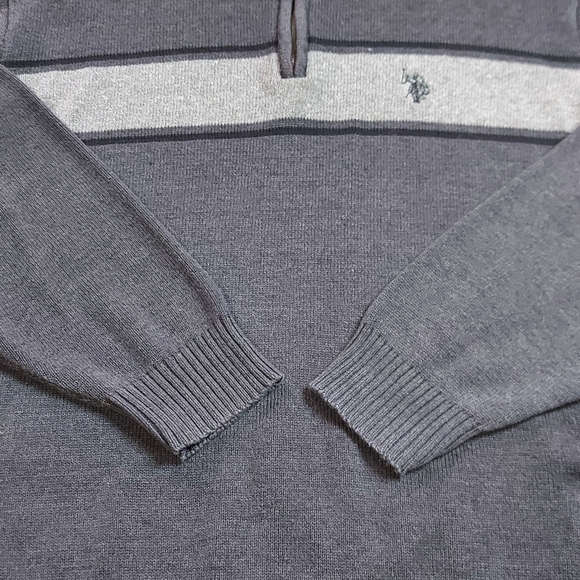 U.S Polo Assn. Vintage Knit 1/4 Zip Turtleneck - Picture 5 of 15